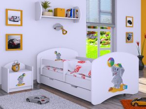 Svet Kolica | KREVETAC HAPPY 180x90cm SA FIOKOM-Slon sa loptom