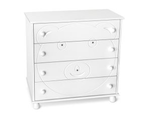 Svet Kolica | Meda komoda za deciju sobu bela