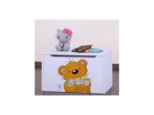 Svet Kolica | Kutija za igračke meda sa cvetovima