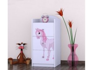 Svet Kolica | Komoda Princeza sa konjicem K01 96x45x44cmKomoda Princeza sa konjicem K01 96x45x44cm