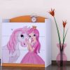 Svet Kolica | Komoda princeza sa konjicem K05 96x88x44cmKomoda princeza sa konjicem K05 96x88x44cm