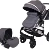 Svet Kolica | Jungle Kolica za bebe Oxy duo- sivaJungle Kolica za bebe Oxy duo- siva