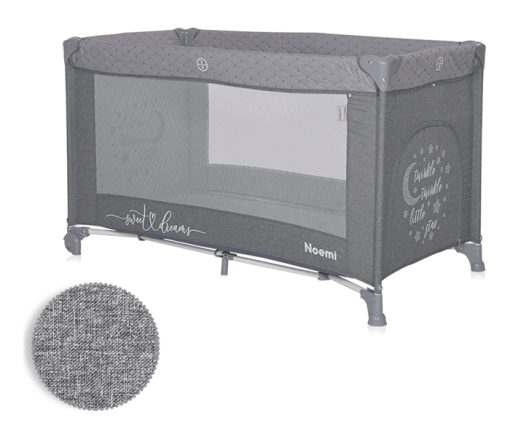 Svet Kolica | LORELLI PRENOSIVI KREVET NOEMI 1 NIVO - COOL GREY STARLORELLI PRENOSIVI KREVET NOEMI 1 NIVO - COOL GREY STAR