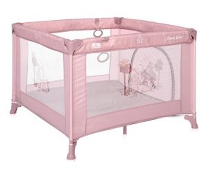 Svet Kolica | LORELLI OGRADICA GAME ZONE BEIGE ROSE RABBITS (100x100cm)
