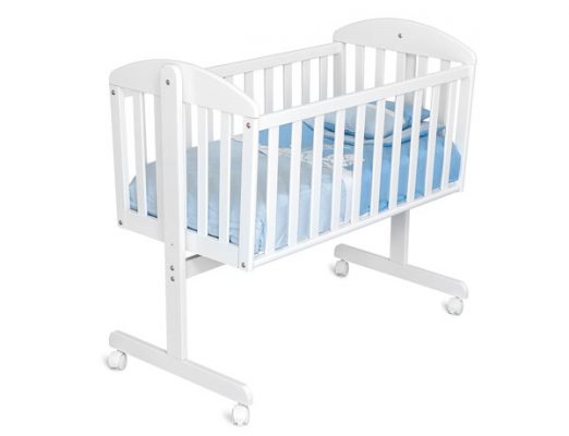 Svet Kolica | Kolevka za bebe MERI- BeliKolevka za bebe MERI- Beli