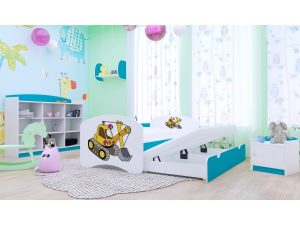 Svet Kolica | KREVET HAPPY 160x80cm SA DODATNIM LEŽAJEM-Bager