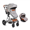Svet Kolica | Kolica Alma 2u1- Light Grey, 0m+Kolica Alma 2u1- Light Grey, 0m+