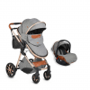 Svet Kolica | Kolica Alma 2u1- Dark Grey, 0m+Kolica Alma 2u1- Dark Grey, 0m+