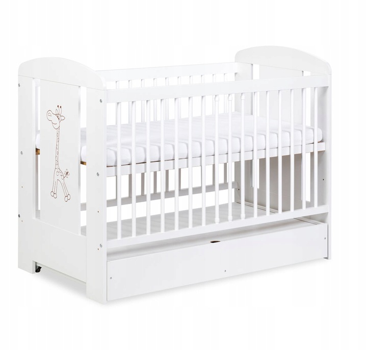 Svet Kolica | Krevetac Klups Safari- Žirafa sa fiokom-BeliKrevetac Klups Safari- Žirafa sa fiokom-Beli