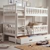 Svet Kolica | KREVET NA SPRAT KUBUS 200x90 SA FIOKOM- BeliKREVET NA SPRAT KUBUS 200x90 SA FIOKOM- Beli
