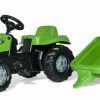 Svet Kolica | Traktor Rolly kid sa prikolicom, zeleni 012169Traktor Rolly kid sa prikolicom, zeleni 012169