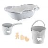 Svet Kolica | BABYJEM SET ZA KUPANJE 5 DELOVA GREY (kadica, podloga, sundjer, bokal, kofica)BABYJEM SET ZA KUPANJE 5 DELOVA GREY (kadica, podloga, sundjer, bokal, kofica)