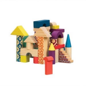 Svet Kolica | B toys drvene kocke 314033