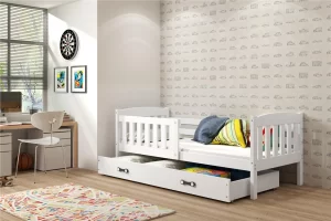 Svet Kolica | KREVET KUBUS 200X90 SA FIOKOM- Beli