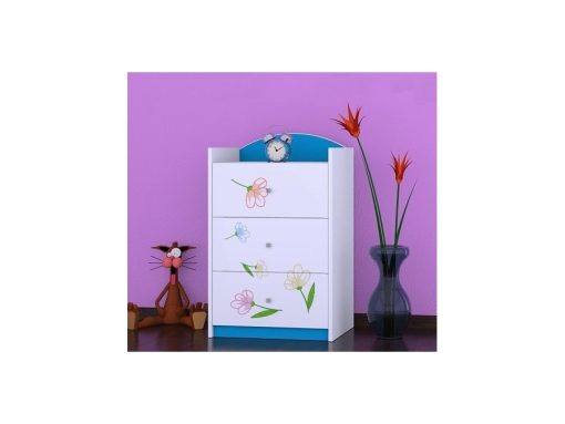 Svet Kolica | Komoda Meda sa cvetovima K03 96x60x44cmKomoda Meda sa cvetovima K03 96x60x44cm