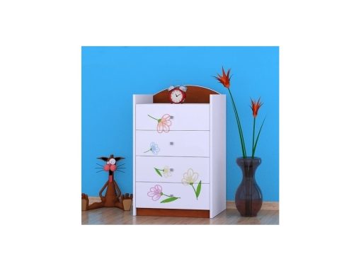 Svet Kolica | Komoda Meda sa cvetovima K04 96x60x44cmKomoda Meda sa cvetovima K04 96x60x44cm