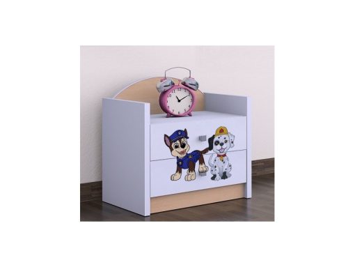 Svet Kolica | Noćni ormarić Patrolne šape 40x44x34cmNoćni ormarić Patrolne šape 40x44x34cm