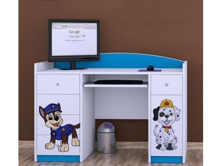 Svet Kolica | Radni sto Patrolne šape B01 125x75x60cmRadni sto Patrolne šape B01 125x75x60cm