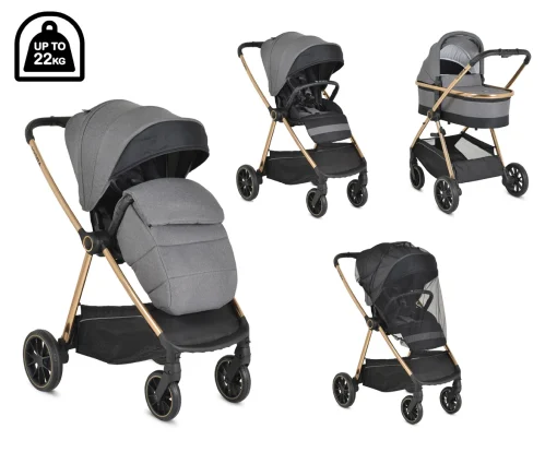 Svet Kolica | Kolica za bebe Hydra 2u1- Siva CAN60210Kolica za bebe Hydra 2u1- Siva CAN60210