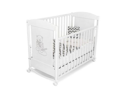 Svet Kolica | Krevetac za bebe Depi sa fiokom- BeliKrevetac za bebe Depi sa fiokom- Beli