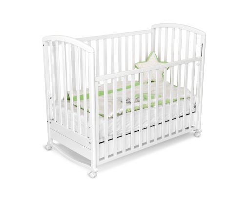 Svet Kolica | Krevetac za bebe Mirta bez fioke- BeliKrevetac za bebe Mirta bez fioke- Beli