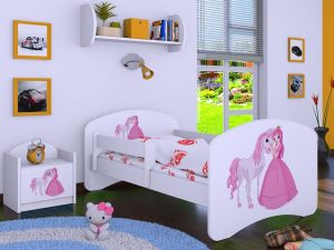 Svet Kolica | KREVET HAPPY 160x80cm BEZ FIOKE- Princeza sa konjem