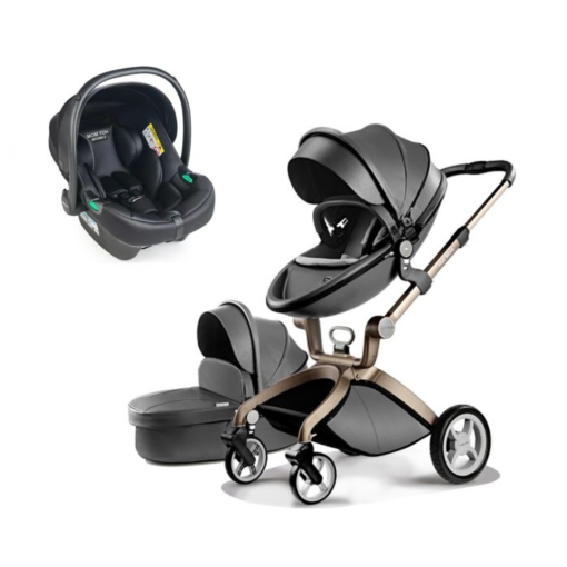 Svet Kolica | Hot Mom kolica za bebe 3 u 1 Dark GreyHot Mom kolica za bebe 3 u 1 Dark Grey