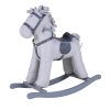 Svet Kolica | Konj na ljuljanje pliš grey horse 405105Konj na ljuljanje pliš grey horse 405105
