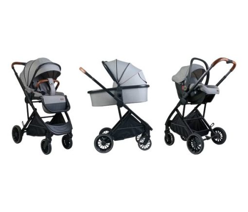 Svet Kolica | BBO KOLICA ZA BEBE 3u1 NEO (BD801) - LIGHT GREYBBO KOLICA ZA BEBE 3u1 NEO (BD801) - LIGHT GREY