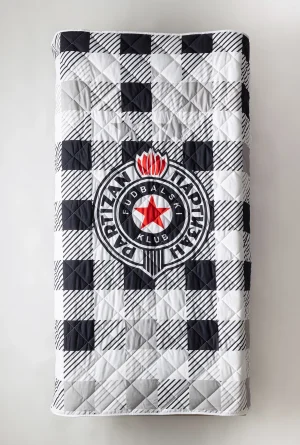 Svet Kolica | Prekrivač Partizan 881-kocka
