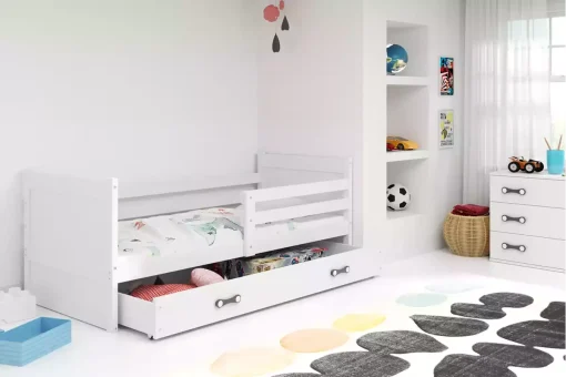 Svet Kolica | KREVET RICO 200x90 SA FIOKOM- BeliKREVET RICO 200x90 SA FIOKOM- Beli
