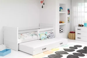 Svet Kolica | KREVET RICO 200x90cm SA DODATINM LEŽAJEM- Beli