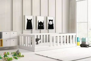 Svet Kolica | KREVET Montessori BELLA SIMA 160x80- Beli
