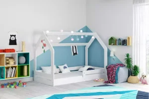 Svet Kolica | KREVET Montessori Domek 160x80- Beli