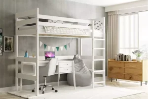 Svet Kolica | KREVET NA SPRAT Antresola 200x90- BELI