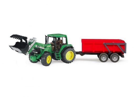 Svet Kolica | Traktor J.D. 6920 sa prikolicom crvenom 020576Traktor J.D. 6920 sa prikolicom crvenom 020576