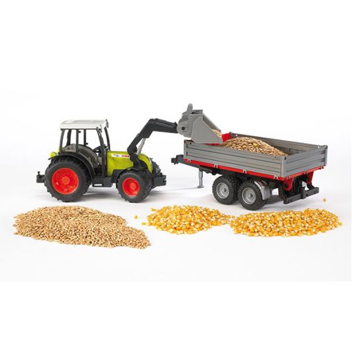 Svet Kolica | Traktor Claas kašika i prikolica 021122Traktor Claas kašika i prikolica 021122