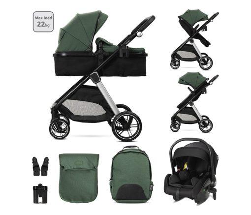 Svet Kolica | LORELLI KOLICA ZA BEBE 3u1 ASPEN SA TRANS.SEDISTEM+ADAPTERI - GREENLORELLI KOLICA ZA BEBE 3u1 ASPEN SA TRANS.SEDISTEM+ADAPTERI - GREEN